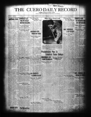 The Cuero Daily Record (Cuero, Tex.), Vol. 70, No. 44, Ed. 1 Thursday, February 21, 1929