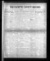 Newspaper: The Fayette County Record (La Grange, Tex.), Vol. 27, No. 88, Ed. 1 F…