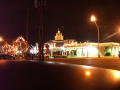 Photograph: [Courthouse Covered in Lights]