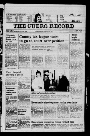 The Cuero Record (Cuero, Tex.), Vol. 91, No. 7, Ed. 1 Saturday, January 24, 1987