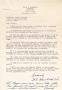 Letter: [Letter from W. C. Hambrick to Truett Latimer, February 4, 1953]