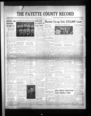 The Fayette County Record (La Grange, Tex.), Vol. 27, No. 22, Ed. 1 Friday, January 14, 1949