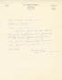 Letter: [Letter from Dr. John P. Andrews to Truett Latimer, February, 1953]