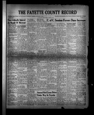 The Fayette County Record (La Grange, Tex.), Vol. 25, No. 37, Ed. 1 Friday, March 7, 1947