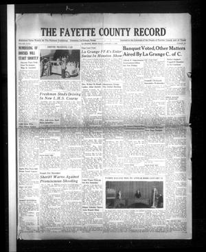 The Fayette County Record (La Grange, Tex.), Vol. 27, No. 20, Ed. 1 Friday, January 7, 1949