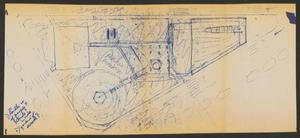 Primary view of object titled '[Draft Sketch of Thanks-Giving Square]'.