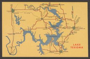 [Area Map of Lake Texoma]
