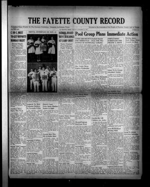 The Fayette County Record (La Grange, Tex.), Vol. 25, No. 105, Ed. 1 Friday, October 31, 1947