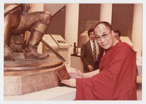 [The Dalai Lama after Thanks-Giving Foundation Banquet]