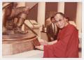 Photograph: [The Dalai Lama after Thanks-Giving Foundation Banquet]