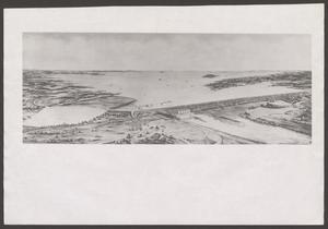 [Artist's Depiction of Completed Denison Dam]