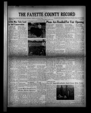 The Fayette County Record (La Grange, Tex.), Vol. 25, No. 96, Ed. 1 Tuesday, September 30, 1947