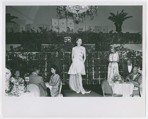 [Photograph of the Scenery at a Fashion Show]