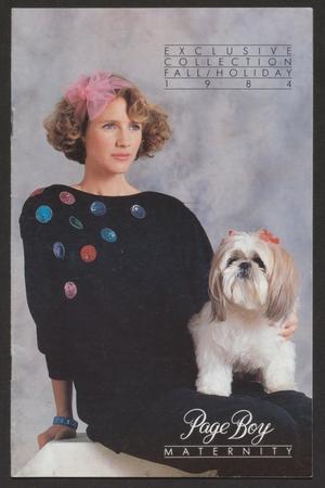 Primary view of object titled 'Page Boy Maternity Catalog, Fall-Holiday 1984'.