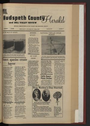 Primary view of object titled 'Hudspeth County Herald and Dell Valley Review (Dell City, Tex.), Vol. 23, No. 37, Ed. 1 Friday, May 11, 1979'.