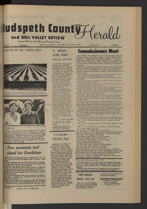 Hudspeth County Herald and Dell Valley Review (Dell City, Tex.), Vol. 24, No. 7, Ed. 1 Friday, October 12, 1979