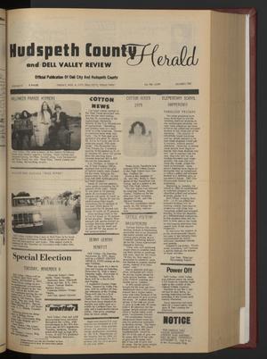 Hudspeth County Herald and Dell Valley Review (Dell City, Tex.), Vol. 22, No. 10, Ed. 1 Friday, November 4, 1977