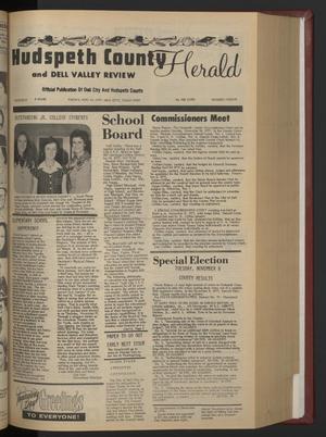 Hudspeth County Herald and Dell Valley Review (Dell City, Tex.), Vol. 22, No. 12, Ed. 1 Friday, November 18, 1977