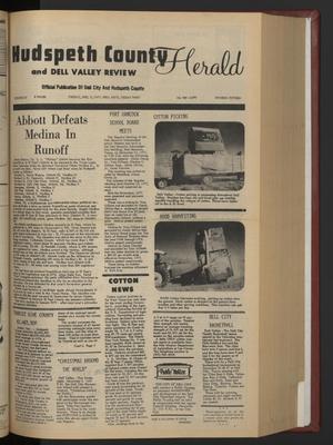 Hudspeth County Herald and Dell Valley Review (Dell City, Tex.), Vol. 22, No. 15, Ed. 1 Friday, December 9, 1977