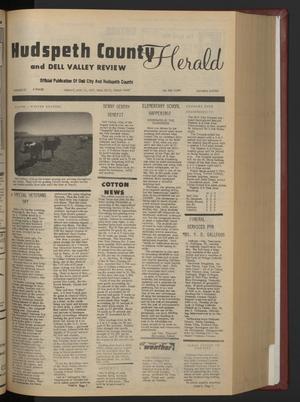 Hudspeth County Herald and Dell Valley Review (Dell City, Tex.), Vol. 22, No. 11, Ed. 1 Friday, November 11, 1977
