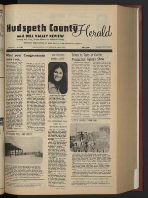 Hudspeth County Herald and Dell Valley Review (Dell City, Tex.), Vol. 21, No. 48, Ed. 1 Friday, July 29, 1977