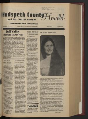 Hudspeth County Herald and Dell Valley Review (Dell City, Tex.), Vol. 22, No. 5, Ed. 1 Friday, September 30, 1977