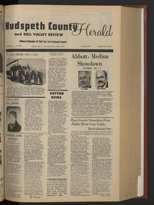 Hudspeth County Herald and Dell Valley Review (Dell City, Tex.), Vol. 22, No. 14, Ed. 1 Friday, December 2, 1977