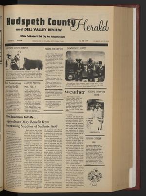 Hudspeth County Herald and Dell Valley Review (Dell City, Tex.), Vol. 22, No. 24, Ed. 1 Friday, February 10, 1978