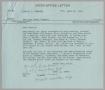 Letter: [Letter from Thomas Leroy James to Harris Leon Kempner, July 29, 1960]