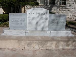 Ann Whitney Memorial