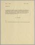 Primary view of [Letter from Isaac Herbert Kempner to Thomas Leroy James, July 30, 1960]