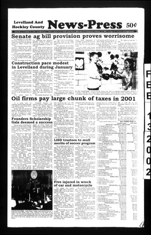 Levelland and Hockley County News-Press (Levelland, Tex.), Vol. 24, No. 92, Ed. 1 Wednesday, February 13, 2002