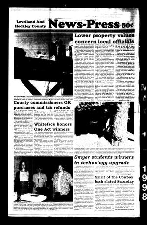 Levelland and Hockley County News-Press (Levelland, Tex.), Vol. 20, No. 13, Ed. 1 Wednesday, May 13, 1998