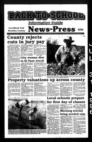 Levelland and Hockley County News-Press (Levelland, Tex.), Vol. 18, No. 36, Ed. 1 Wednesday, July 31, 1996