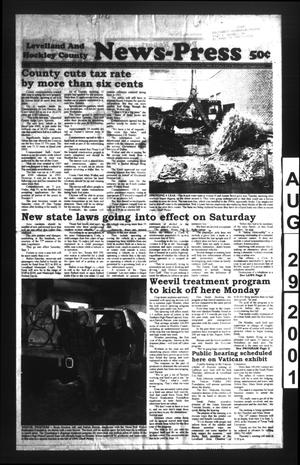Primary view of object titled 'Levelland and Hockley County News-Press (Levelland, Tex.), Vol. 24, No. 44, Ed. 1 Wednesday, August 29, 2001'.