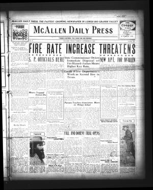 McAllen Daily Press (McAllen, Tex.), Vol. 5, No. 279, Ed. 1 Tuesday, November 23, 1926