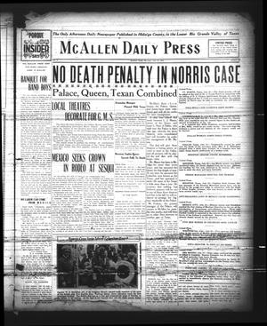 McAllen Daily Press (McAllen, Tex.), Vol. 5, No. 182, Ed. 1 Saturday, July 31, 1926