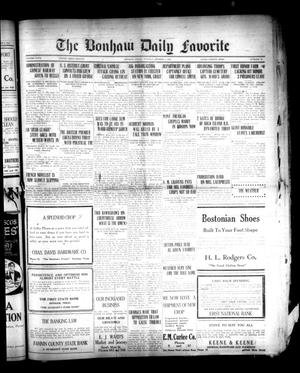 The Bonham Daily Favorite (Bonham, Tex.), Vol. 27, No. 78, Ed. 1 Tuesday, October 7, 1924