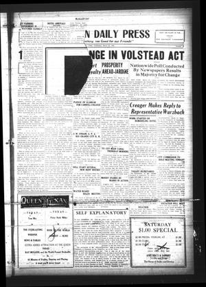 McAllen Daily Press (McAllen, Tex.), Vol. [6], No. 60, Ed. 1 Wednesday, March 10, 1926