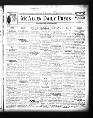 McAllen Daily Press (McAllen, Tex.), Vol. 7, No. 5, Ed. 1 Thursday, December 22, 1927