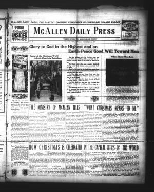McAllen Daily Press (McAllen, Tex.), Vol. 5, No. 306, Ed. 1 Friday, December 24, 1926