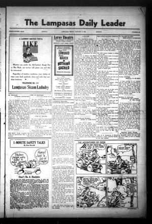 The Lampasas Daily Leader (Lampasas, Tex.), Vol. 34, No. 254, Ed. 1 Monday, January 3, 1938