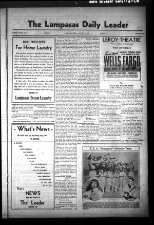 The Lampasas Daily Leader (Lampasas, Tex.), Vol. 34, No. 260, Ed. 1 Monday, January 10, 1938