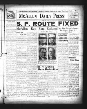 McAllen Daily Press (McAllen, Tex.), Vol. 5, No. 170, Ed. 1 Saturday, July 17, 1926