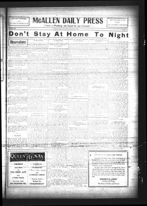 McAllen Daily Press (McAllen, Tex.), Vol. 6, No. 48, Ed. 1 Wednesday, February 24, 1926