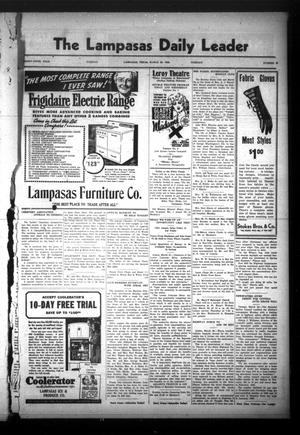 The Lampasas Daily Leader (Lampasas, Tex.), Vol. 35, No. 20, Ed. 1 Tuesday, March 29, 1938