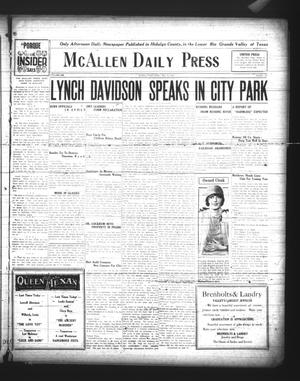 McAllen Daily Press (McAllen, Tex.), Vol. 6, No. 128, Ed. 1 Friday, May 28, 1926