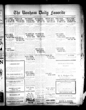 The Bonham Daily Favorite (Bonham, Tex.), Vol. 27, No. 74, Ed. 1 Thursday, October 2, 1924