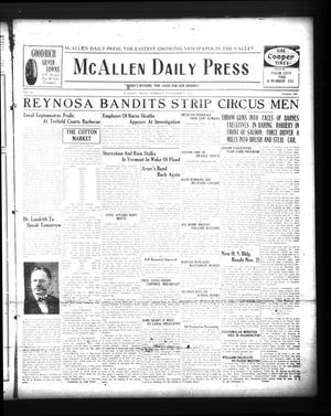 McAllen Daily Press (McAllen, Tex.), Vol. 6, No. 265, Ed. 1 Tuesday, November 8, 1927