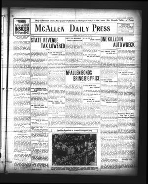 McAllen Daily Press (McAllen, Tex.), Vol. 5, No. 171, Ed. 1 Monday, July 19, 1926